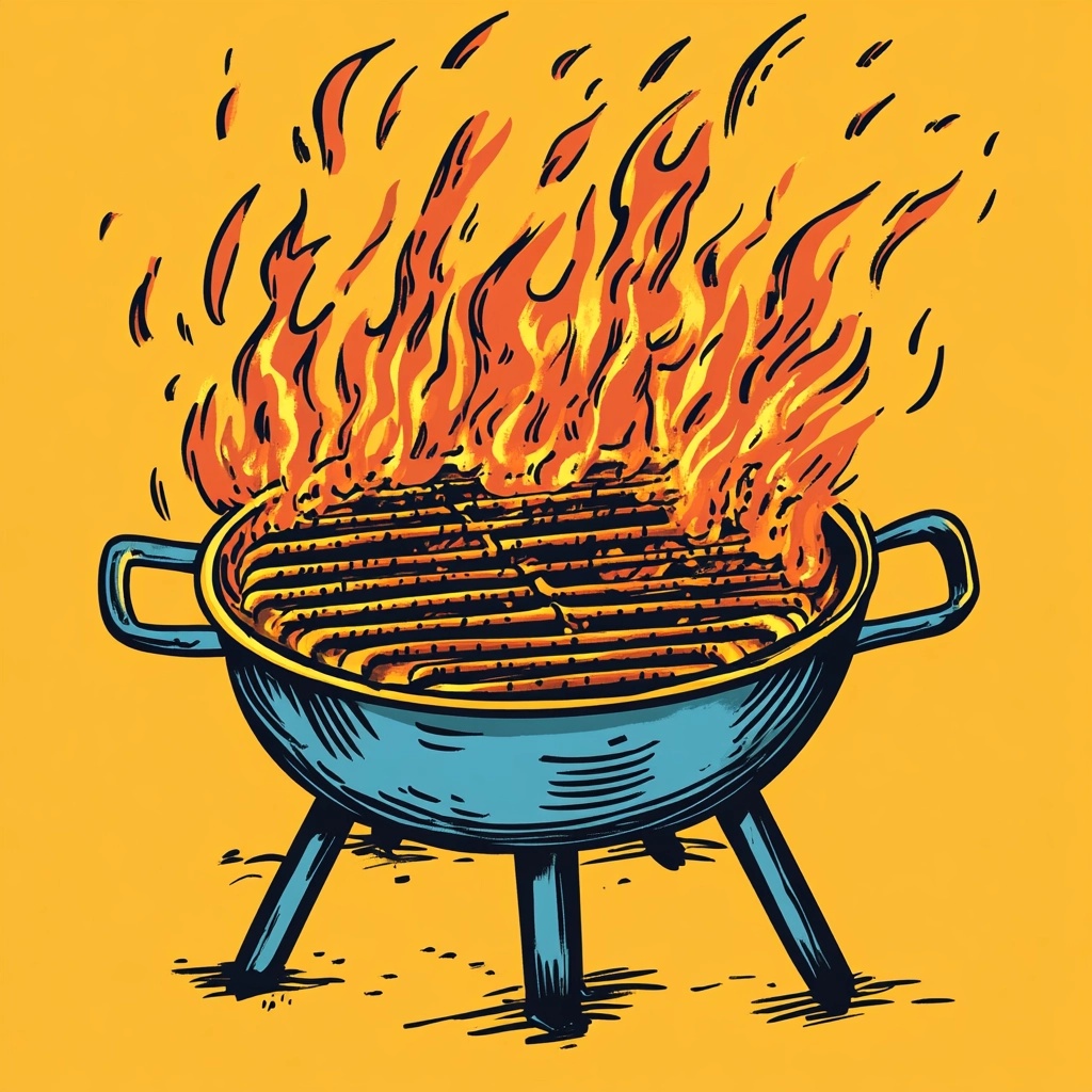 grill fire safety