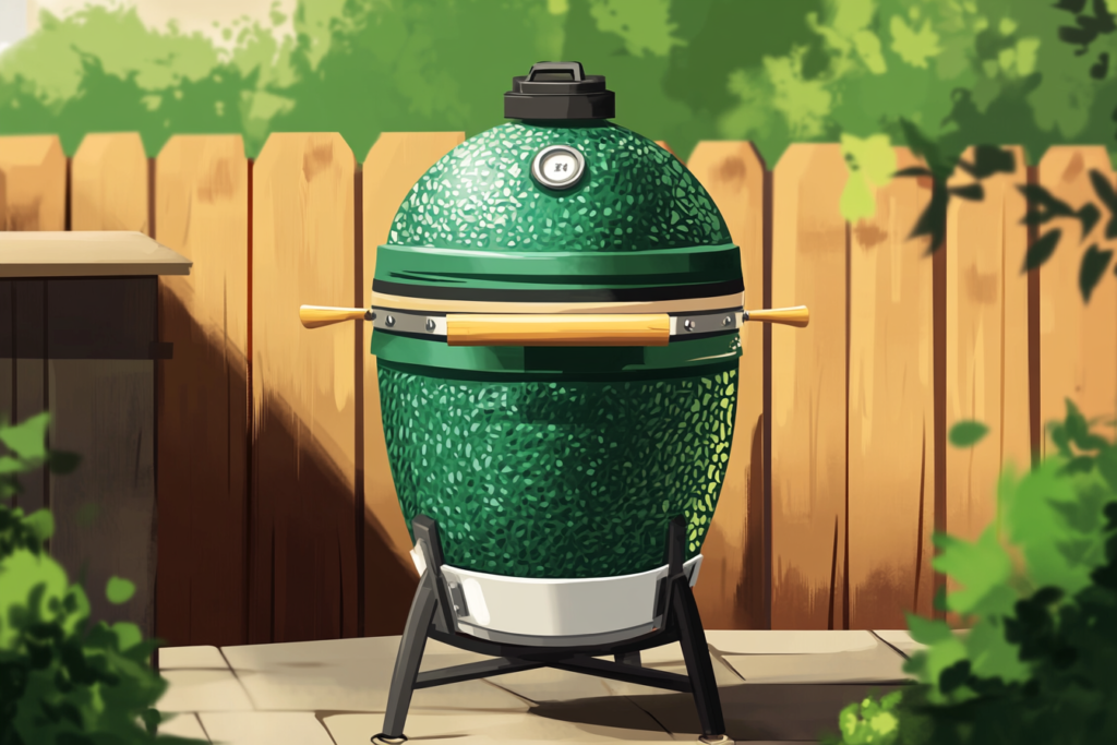 Kamado temperature control